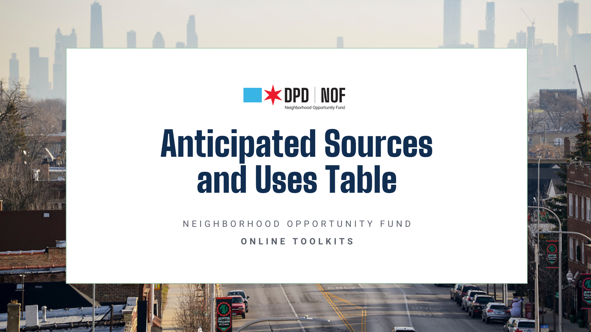 title slide NOF Anticipated Sources and Uses Table - website (12.19.24)