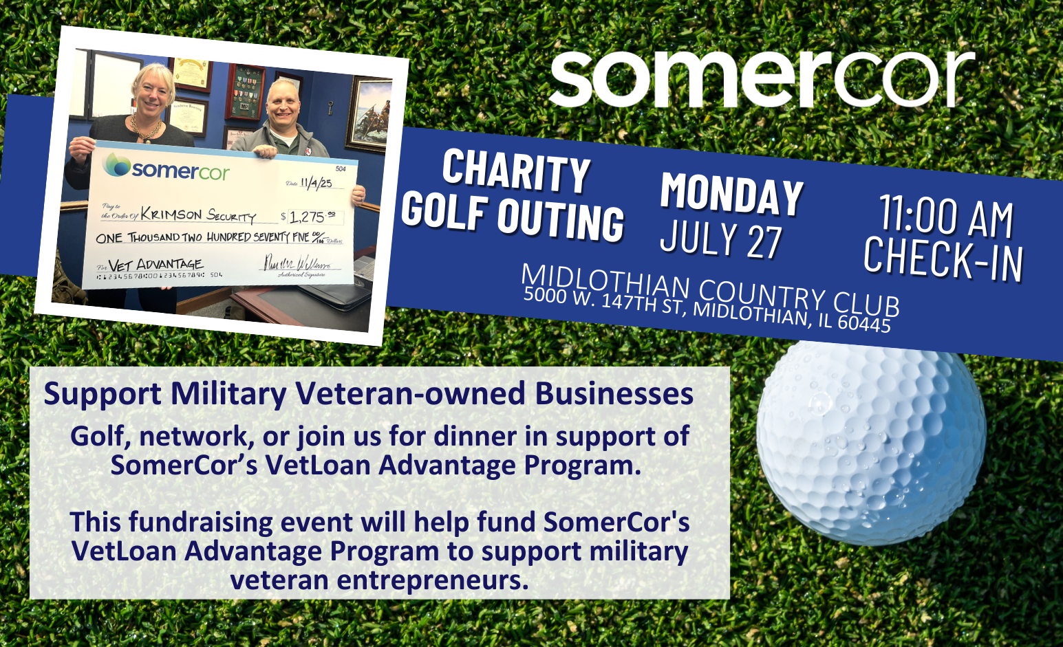 Flyer SomerCor Golf Outing 2026